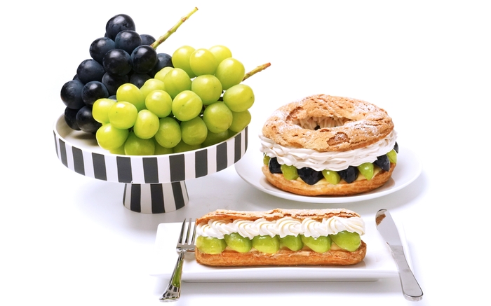 信州産ブドウを使用したグラン スイート サーカスの秋の新作