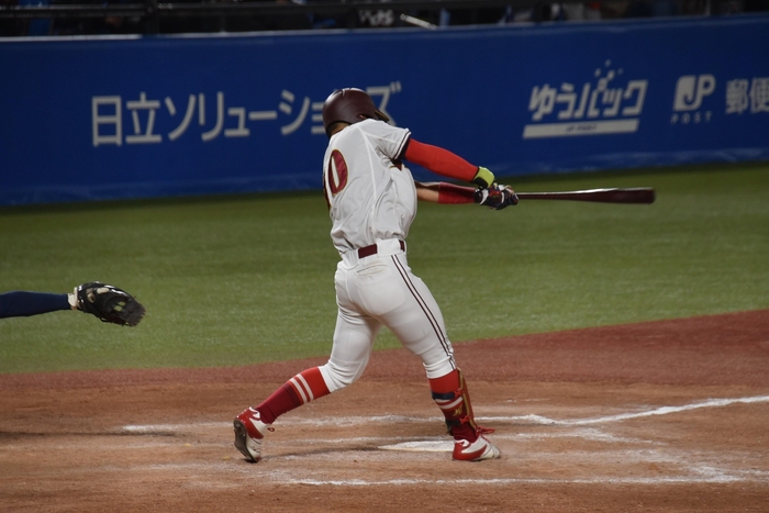 3安打と活躍した山蔭主将