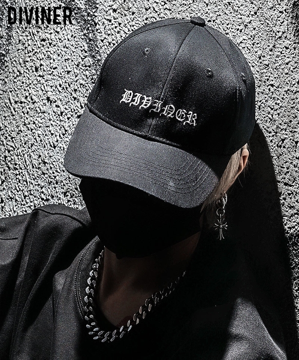 【BlackLetter】 Embroidery Cap / ブラックレターキャップ