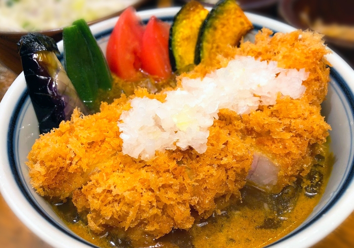 冷やしカレーかつ丼(渋谷かつ吉限定)1