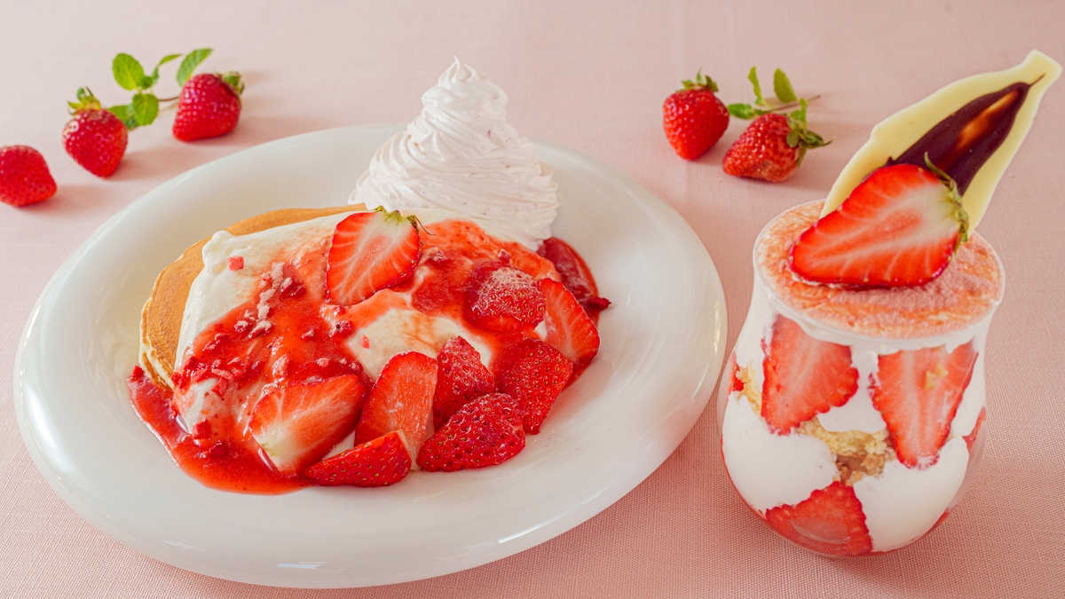 淡路島西海岸 アメリカンダイナー&カフェ「ミエレ ザ ダイナー」春のご褒美スイーツ! 淡路島産いちご×地元食材の期間限定メニューが3月5日より新登場