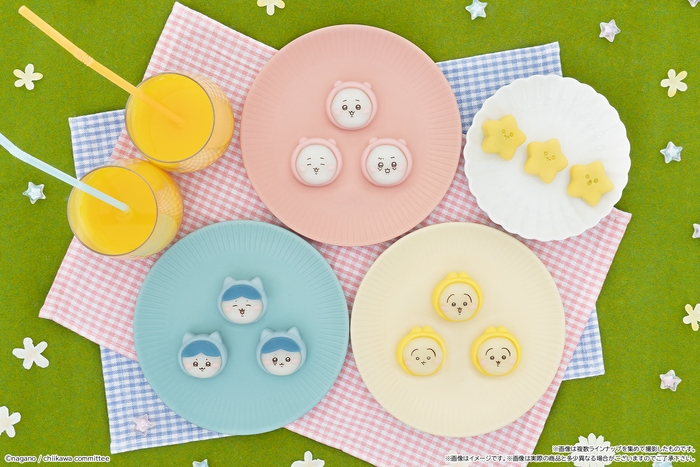 食べマスあそーと ちいかわ ちいかわ パジャマver./ハチワレ パジャマver./うさぎ パジャマver.(イメージ)