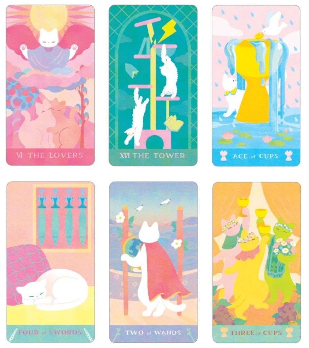 人気イラストレーター・宮下和が描く、愛くるしい猫たちに癒やされる