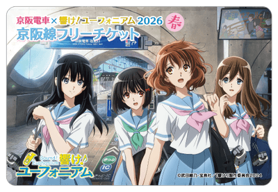 京阪線フリーチケット (イメージ)