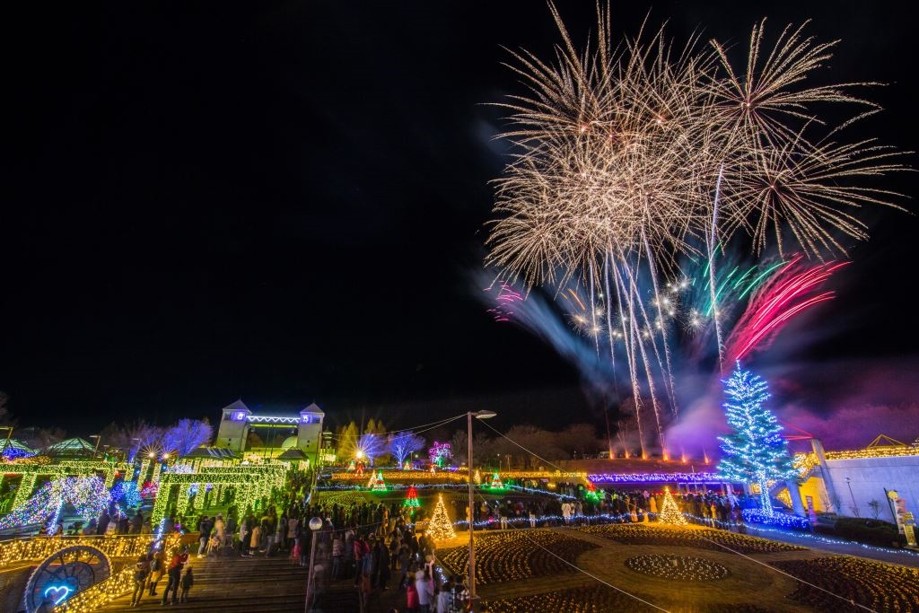 おぷん様　イルミネーション　ご確認用 静峰ふるさと公園イルミネーション第2弾「夜に奏でる光のシンフォニー