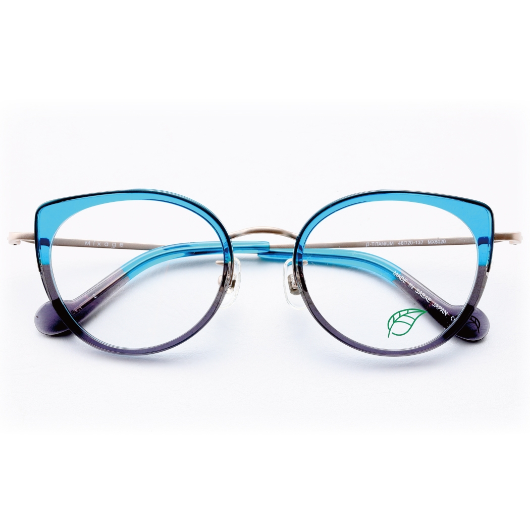 〈ミクサージュ〉 遠近両用メガネレンズ付セット 55,000円