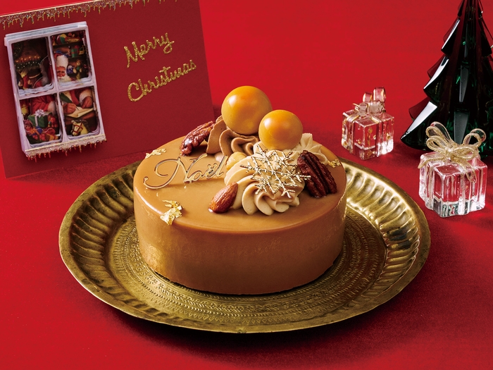 「ノエルプラリネショコラ スペシャリテ」4号(直径12cm)¥4,600(税込)