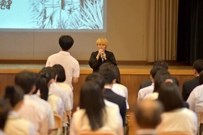 ≪大学生キャリア講話≫　質疑応答の様子