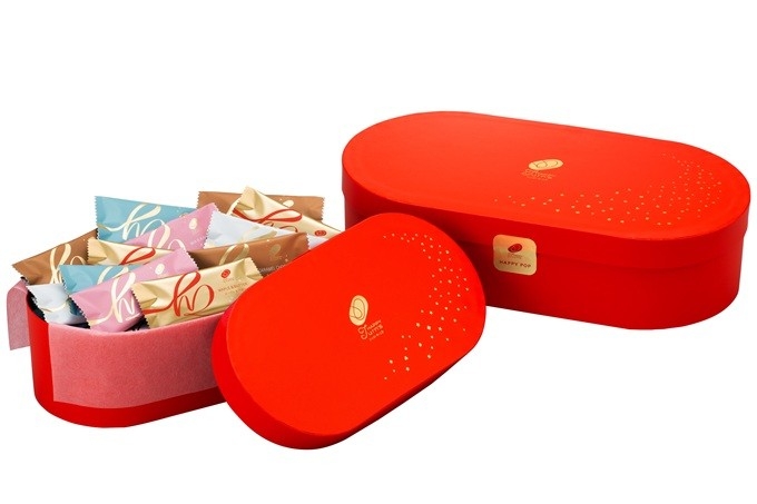 『ハッピーポップ (手前30個、奥55個)』