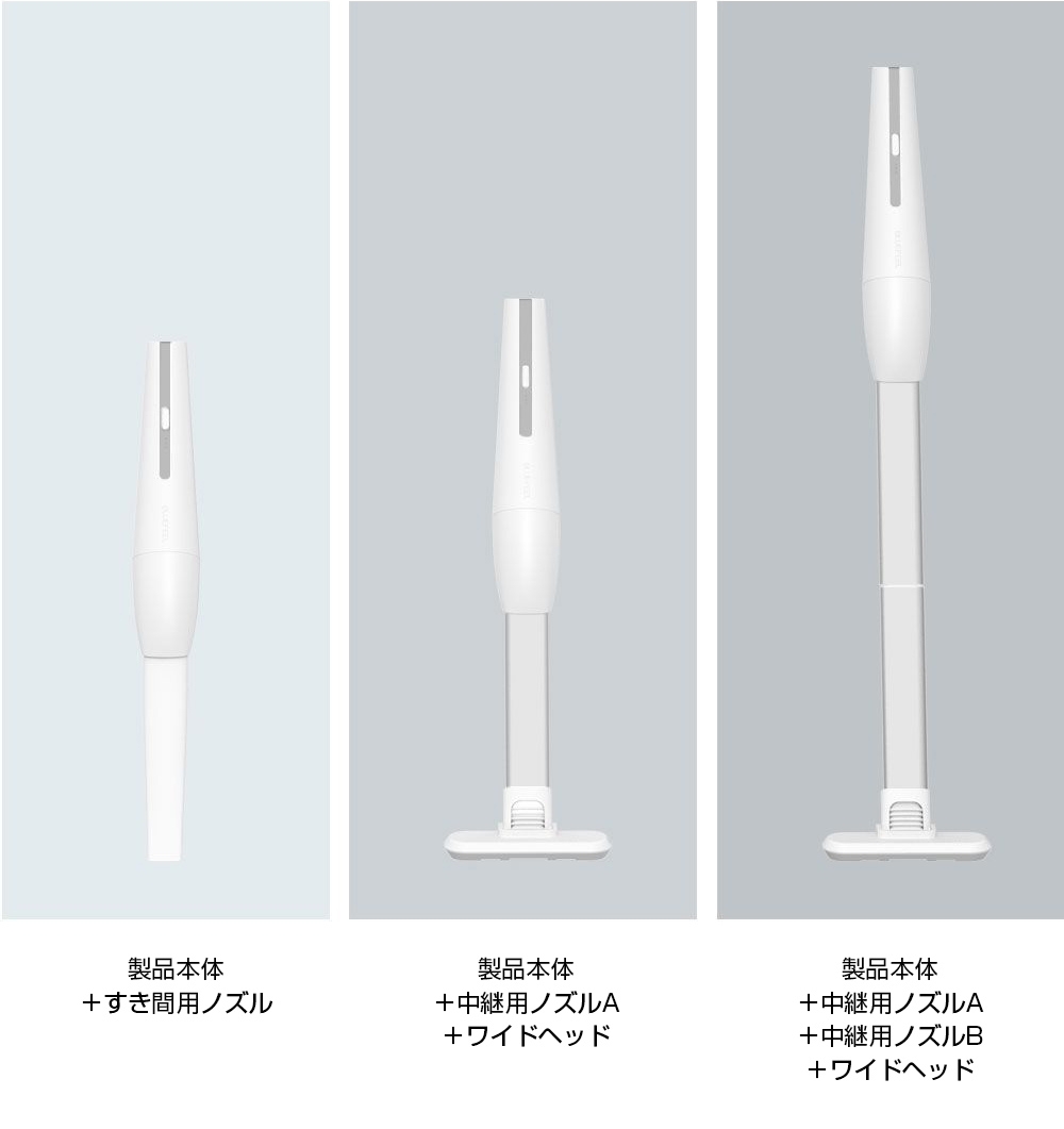 充実のアタッチメント