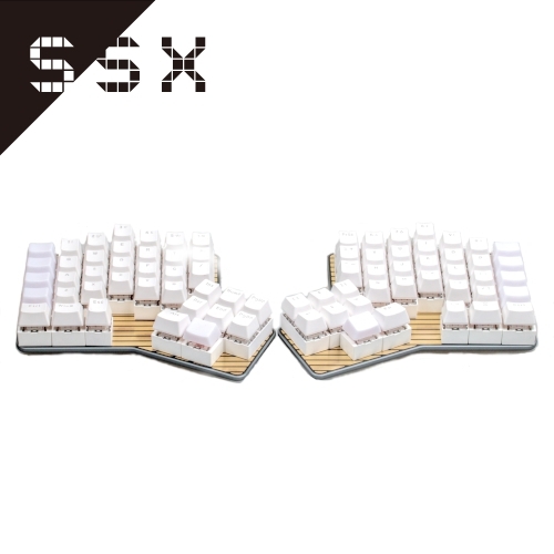 DUMANG DK6 Ergo メカニカルキーボード 76キー