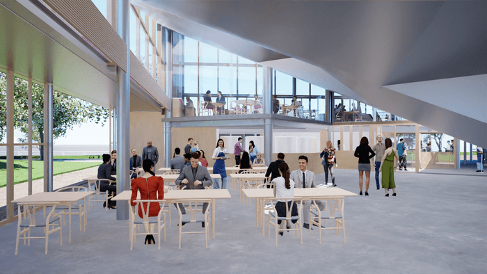 《TOTTEI PARK》緑の丘の内部イメ―ジ(提供:One Bright KOBE)