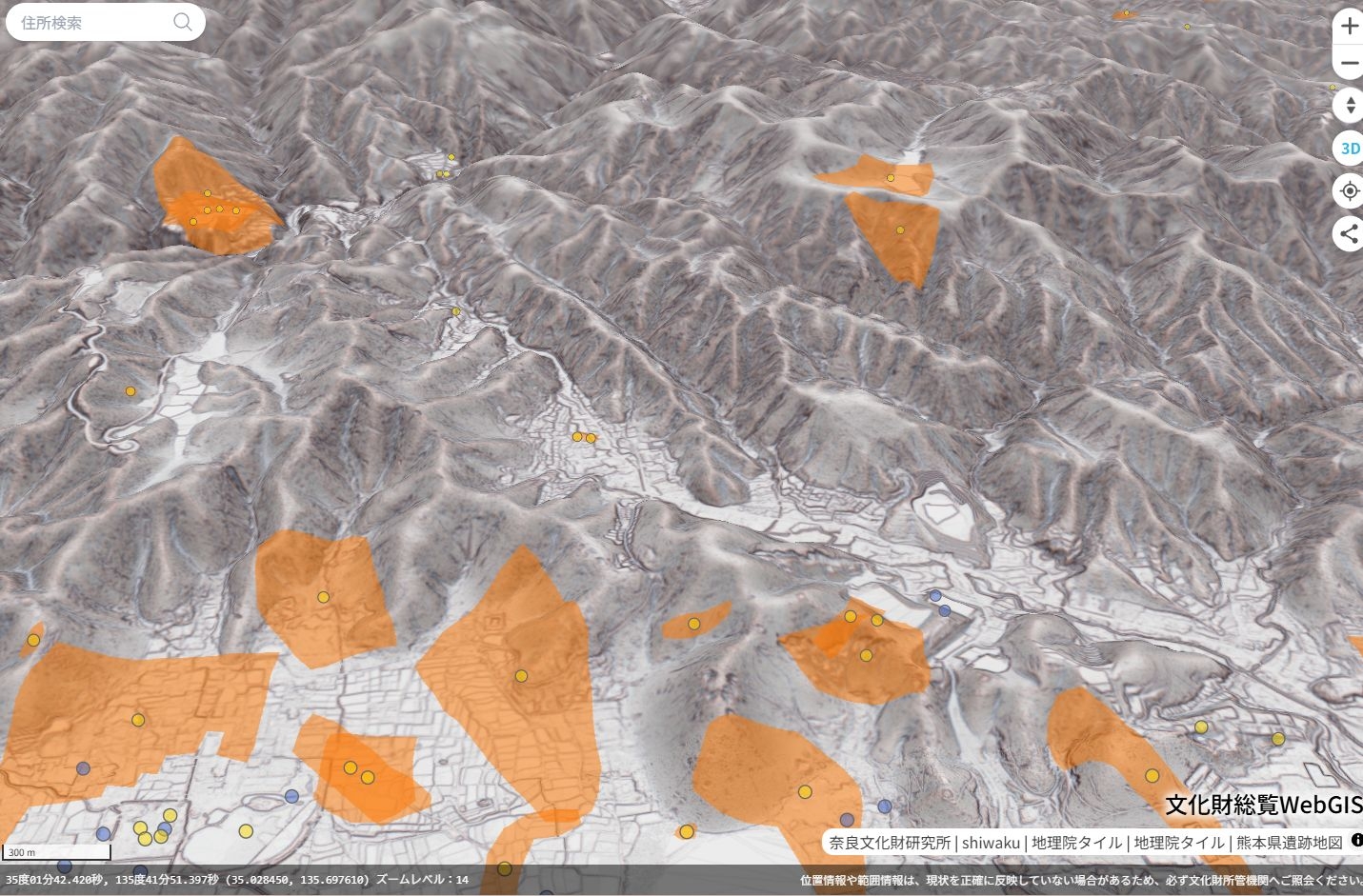 京都府CS立体図