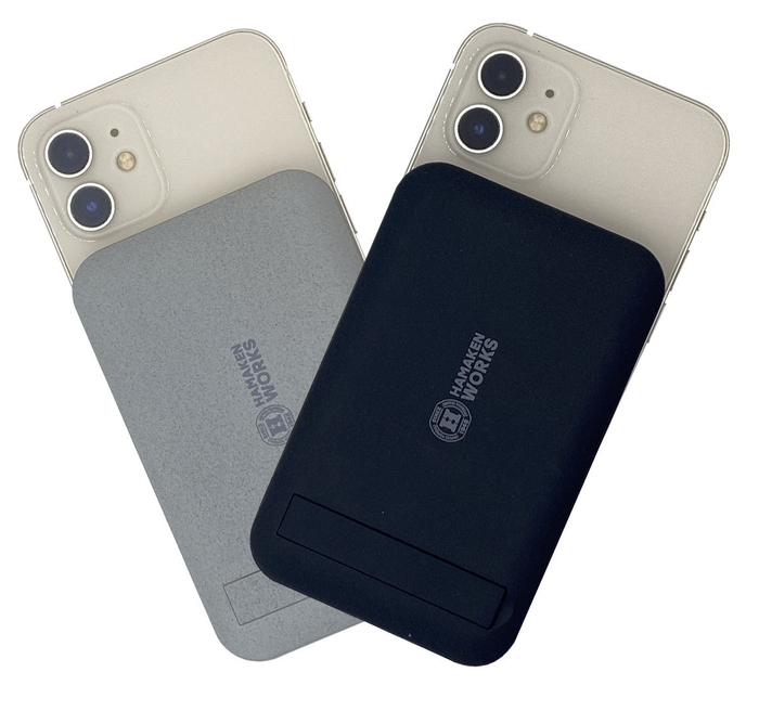 ワイヤレス充電機能&マグネット吸着機能