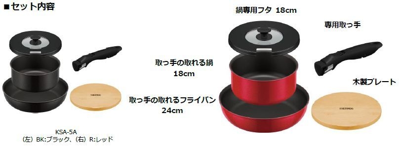 サーモスからフライパンと鍋のセットが登場！ 一人暮らしや新生活の