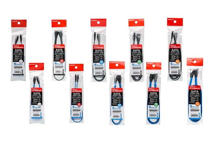 端子の形状がストレート-ストレートの「OWL-SATA3SS」シリーズ