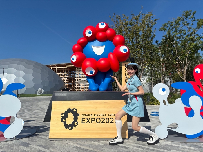 阪田マリンさんが大阪・関西万博を訪れます