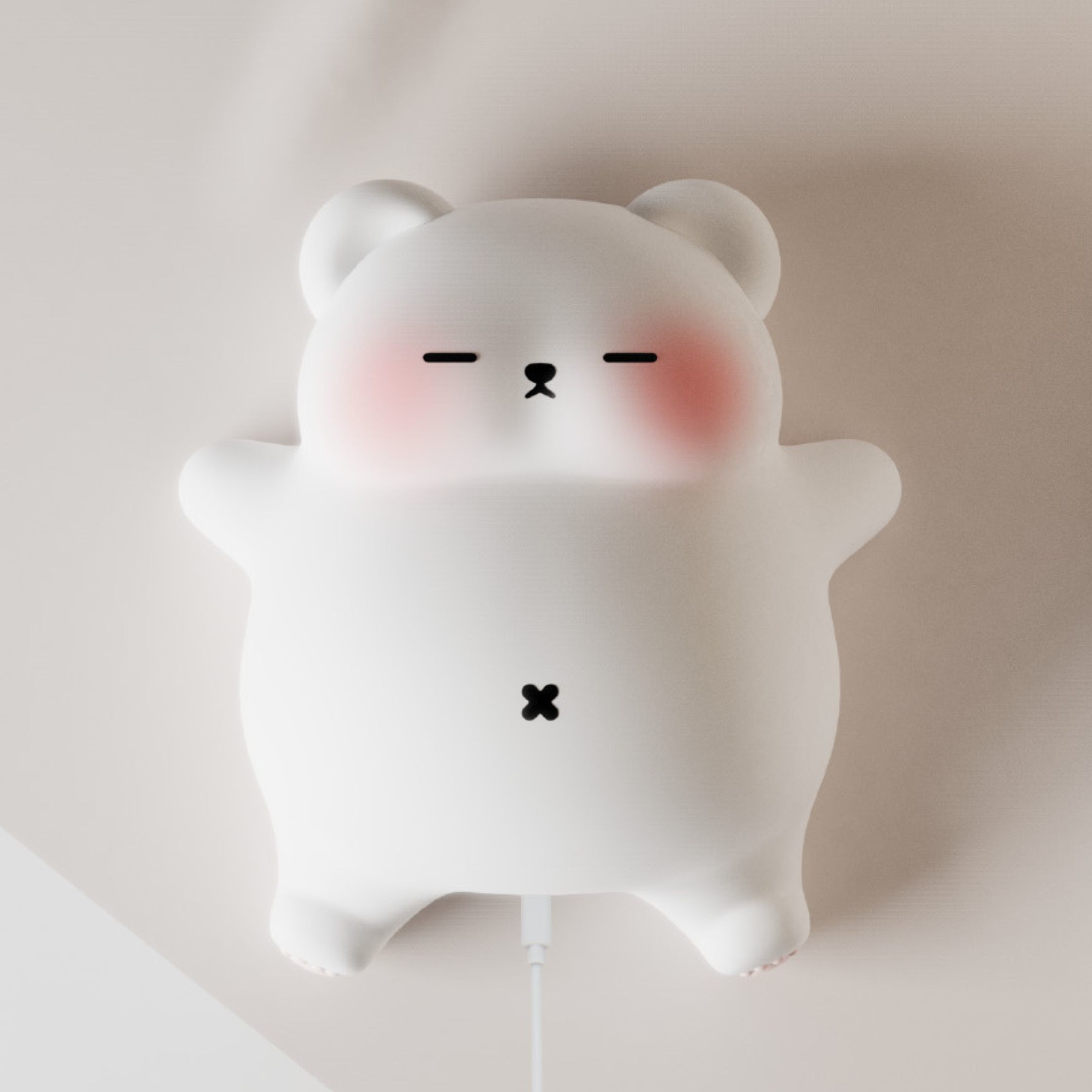 ぐっすりクマさんのシリコンライト イメージ2