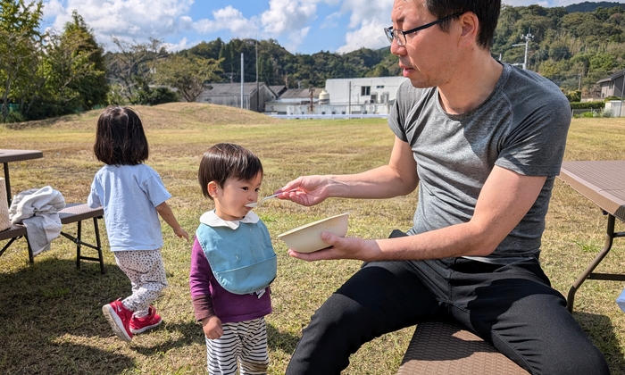 小さなお子様もTKG