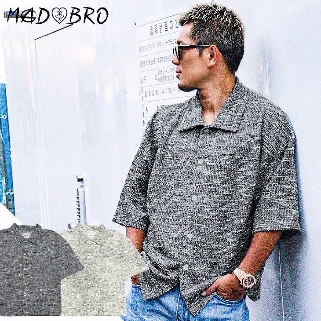 Jacquard Mosaic Pattern Shirt