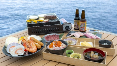 淡路島の絶景の海とともに、食欲の秋を楽しむ新メニューが登場 『贅沢御膳＆豪華BBQセット』10月7日より提供開始！