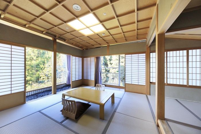 <客室> 越後の雄大な自然を心ゆくまでご堪能いただける全7タイプのお部屋。