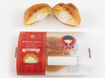 ダブルクリームシュー （マッシュルコラボパッケージ）　　イメージ画像