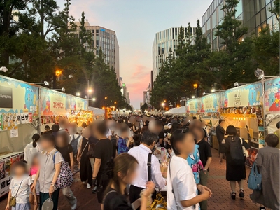 スイーツガーデンSAPPORO2025の様子
