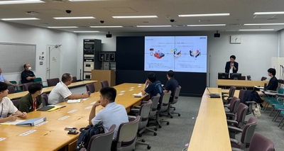 ※富士市災害対策本部室における会場