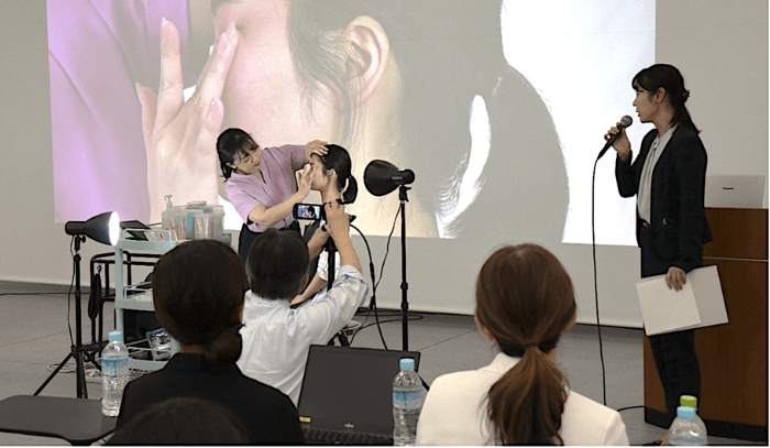 春の進学と就活を前に第一印象を高める! 近畿大学×常盤薬品工業によるスキンケアとメイクの講座を開催