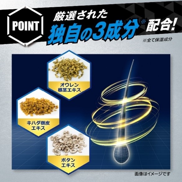 独自の3成分配合