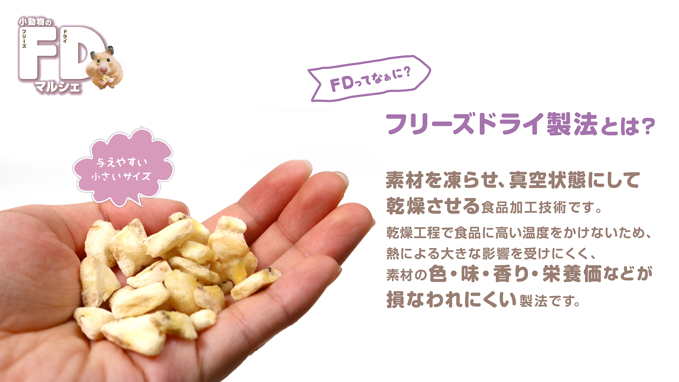 フリーズドライ製法とは?