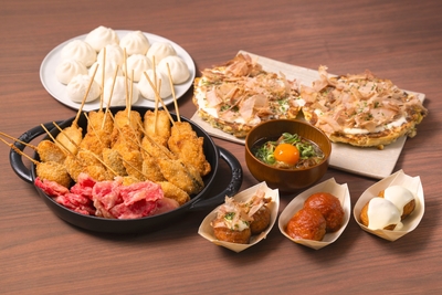 大阪グルメコーナー　メニュー一例