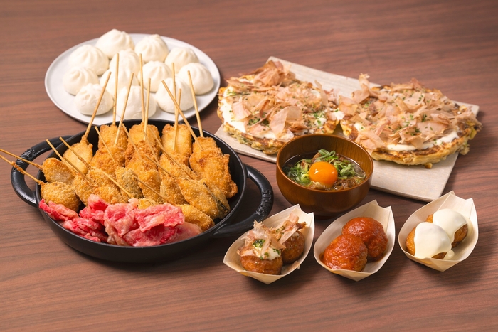 大阪グルメコーナー メニュー一例