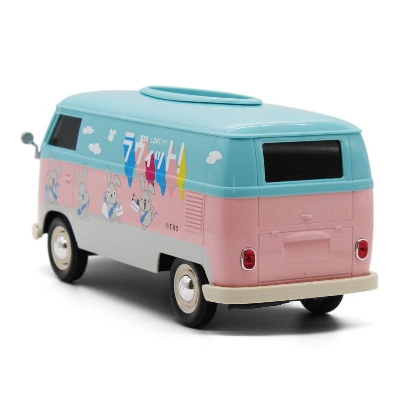 VWT1バス ティッシュケース+(プラス) 「ラッピー」