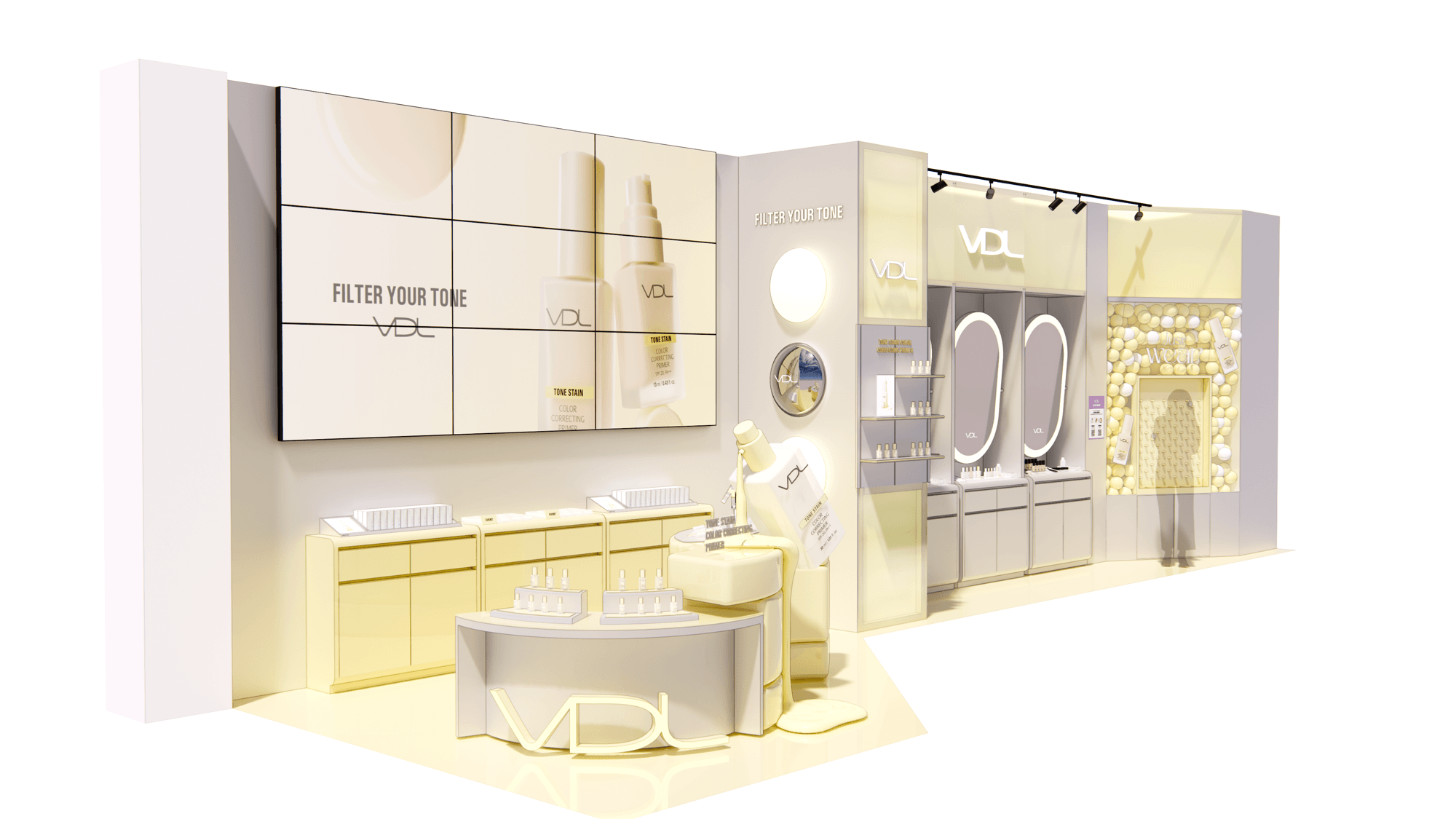 韓国コスメブランド「ＶＤＬ」、プライマー新色発売を記念して
@cosme TOKYOでPOP UP開催！