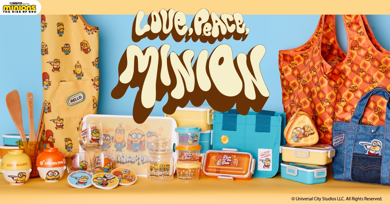 212 KITCHEN STORE(トゥーワントゥーキッチンストア) 「ミニオンズ」とのコラボアイテムを期間限定で発売