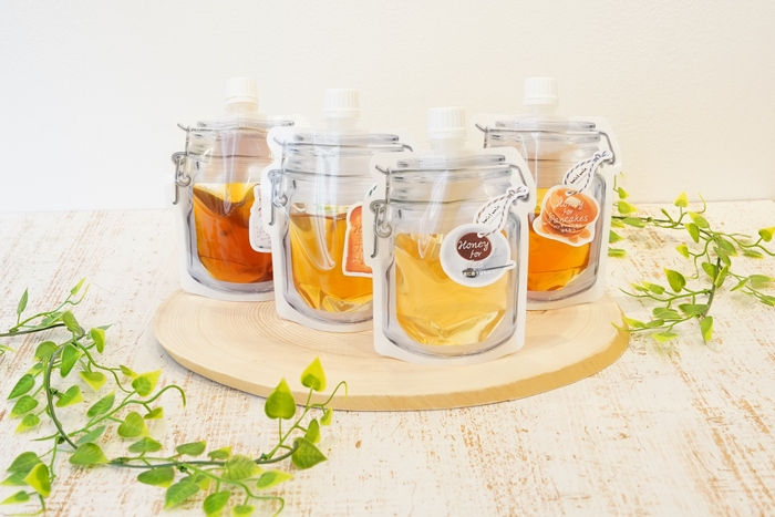 用途別蜂蜜 シールアップパウチ入り