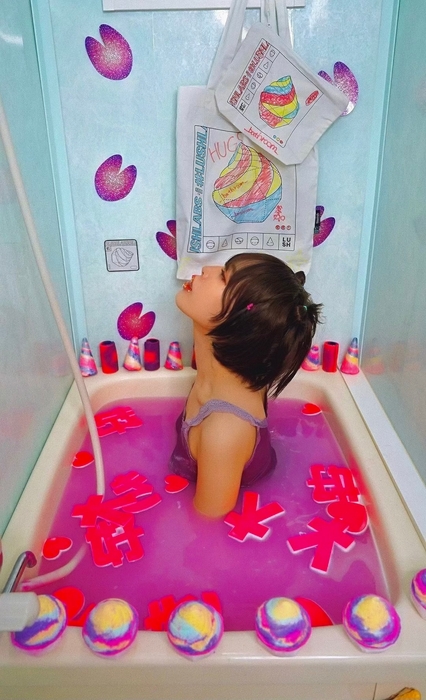 モデル:おふろ(本人)