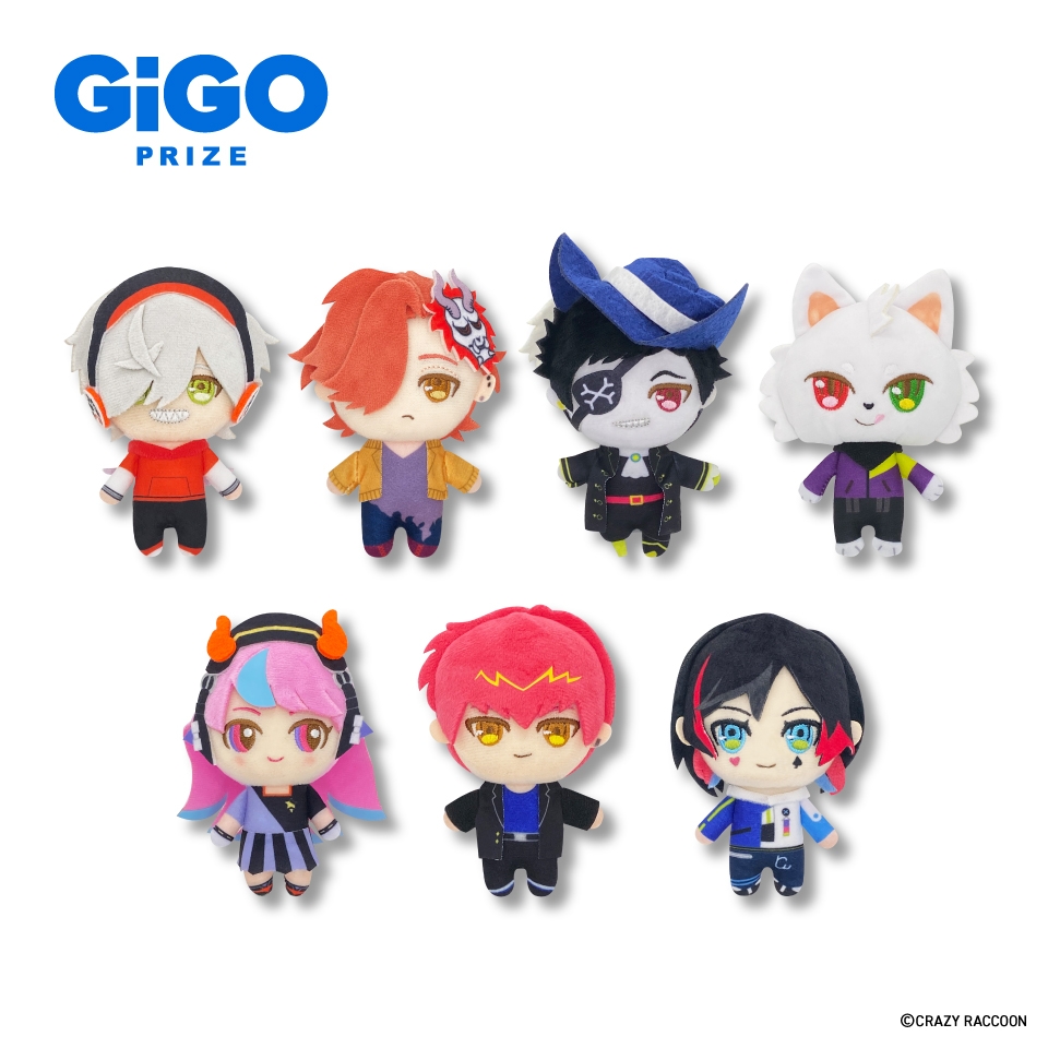 ▲マスコットぬいぐるみ(全7種)