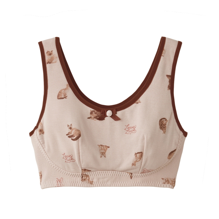 スモークピンク(ネコ柄)