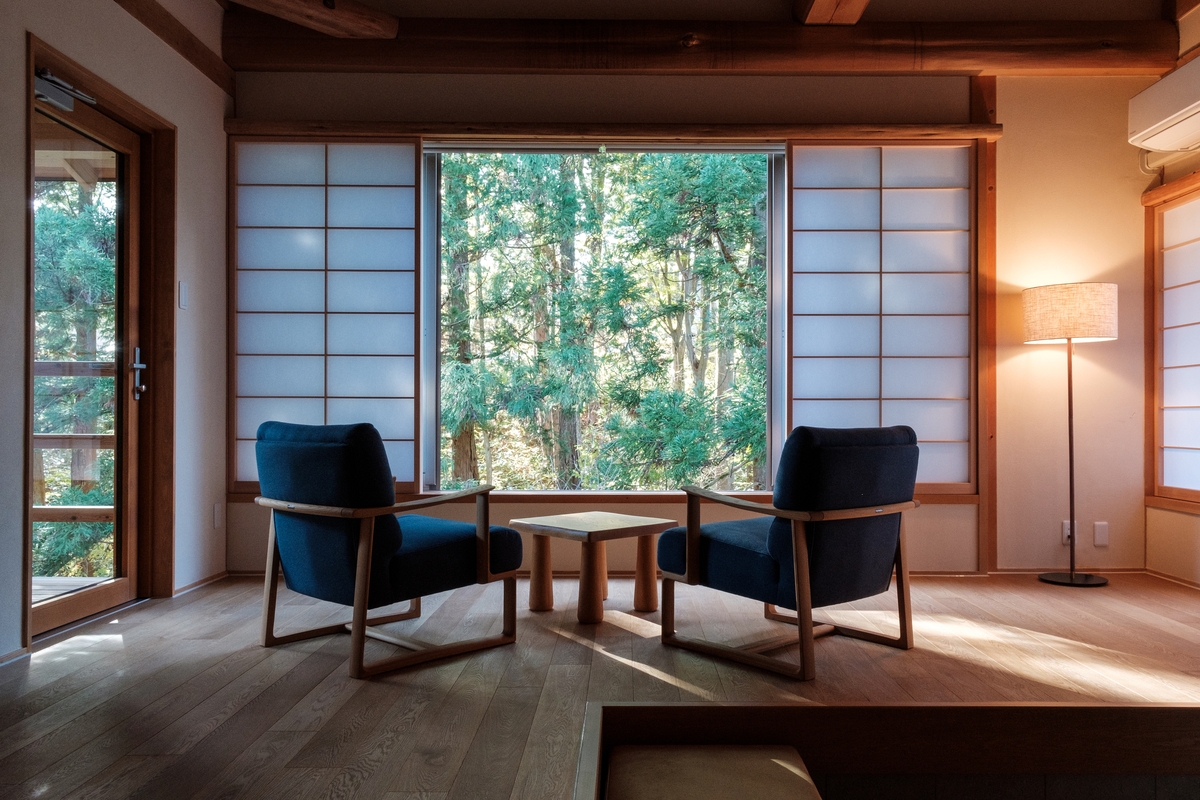 温泉付客室「糸トンボ」リニューアル、コンセプトは「その場所にある意味」【みやぎ蔵王・遠刈田温泉/温泉山荘だいこんの花】