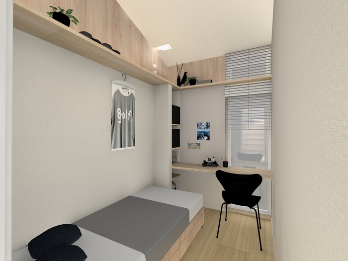 子ども部屋 イメージパース