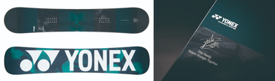 デッキ面に直筆サインやメッセージ、ソール面に特大YONEXロゴがプリントされたUSオープン優勝の戸塚優斗スペシャルモデル「REV YTS（Yuto Totsuka Special）」