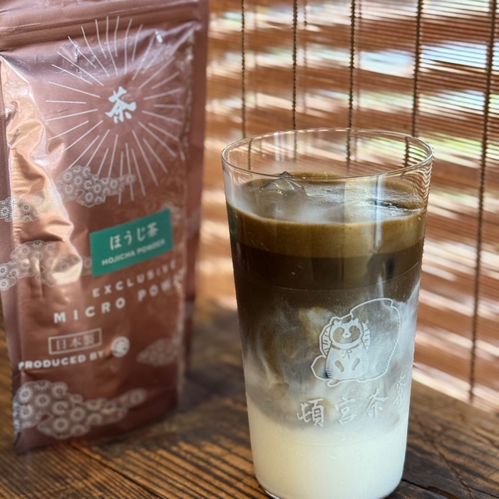 中煎りほうじ茶ラテ