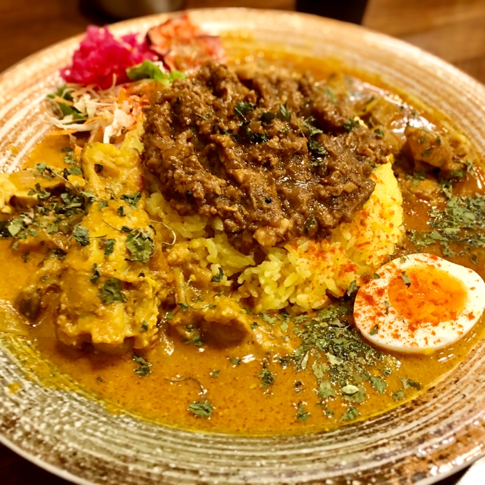 あいがけプラスキーマトッピング