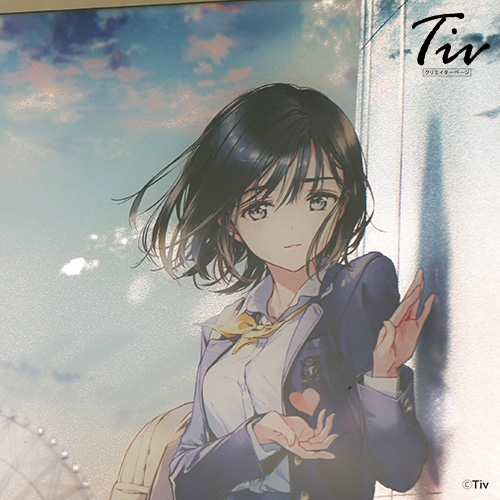 アクリルアート(ミラータイプ) 「心を繋ぎたくて」