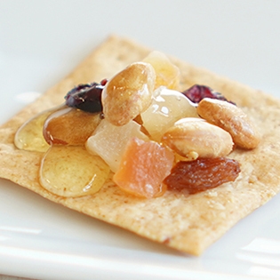 アレンジ:ドライフルーツと