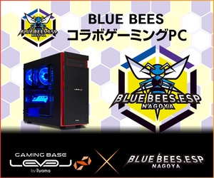 iiyama PC LEVEL∞、プロゲーミングチーム「BLUE BEES」 LEVEL∞ RGB BuildコラボゲーミングPC発売