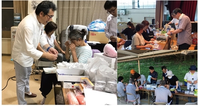 ※画像：昨年の支援活動の様子